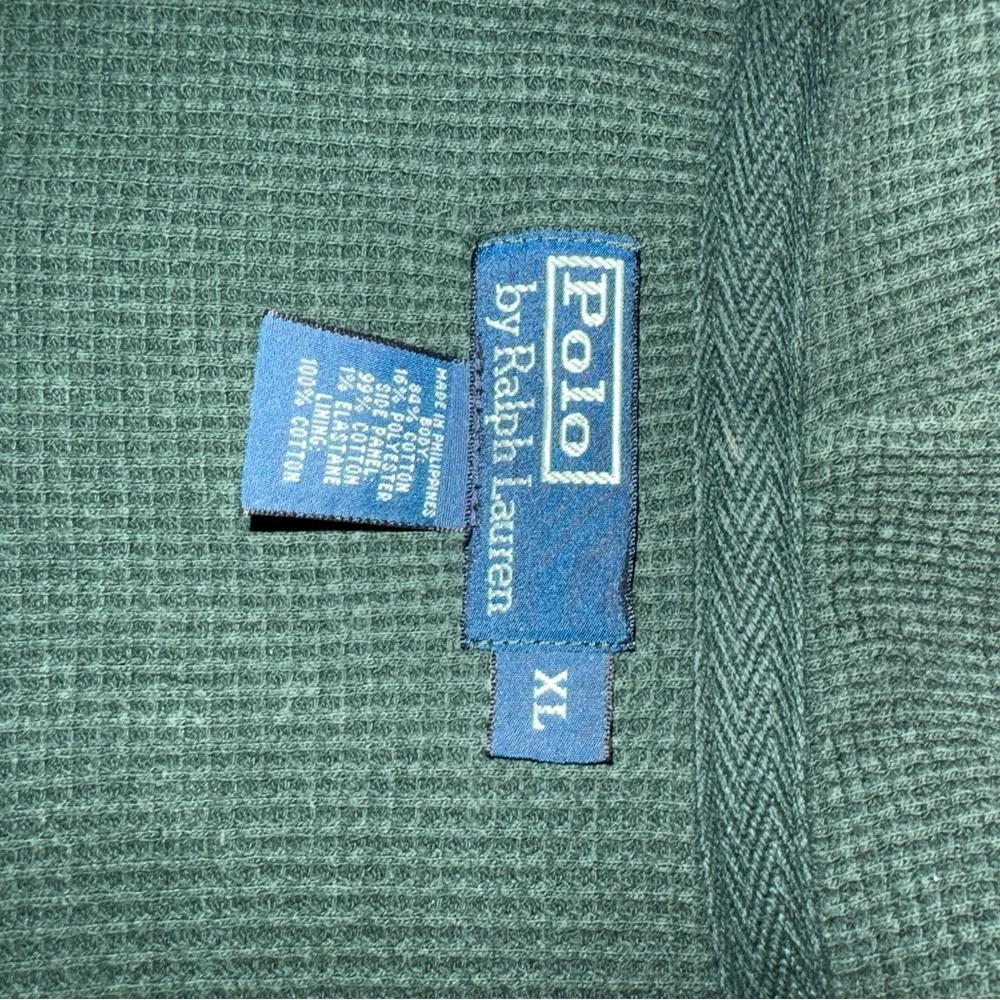 Polo by Ralph Lauren size XL green zip hoodie - Picture 3 of 5